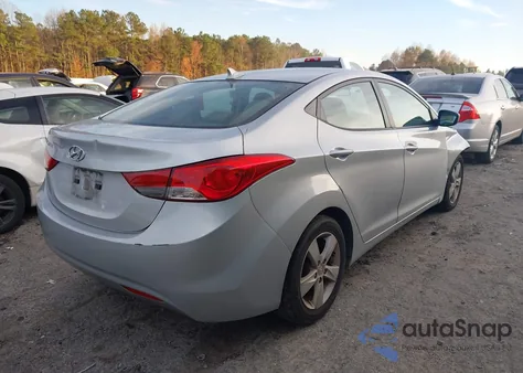 2013 Hyundai Elantra Gls from USA, damaged, VIN 5NPDH4AE4DH261734